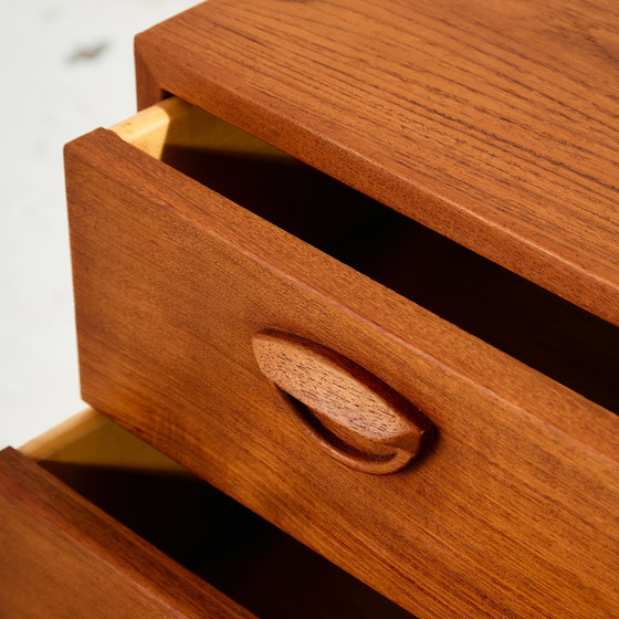 Image 1 of MK11131 Cómoda de cuatro cajones de Kai Kristiansen para Feldballes Møbler