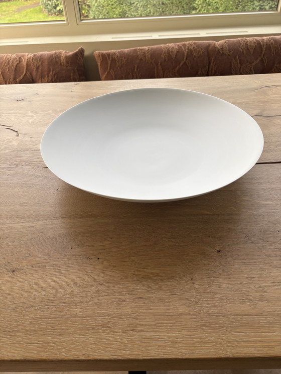 Image 1 of Prachtige mat witte schaal Muriel Grateau 49 vm 