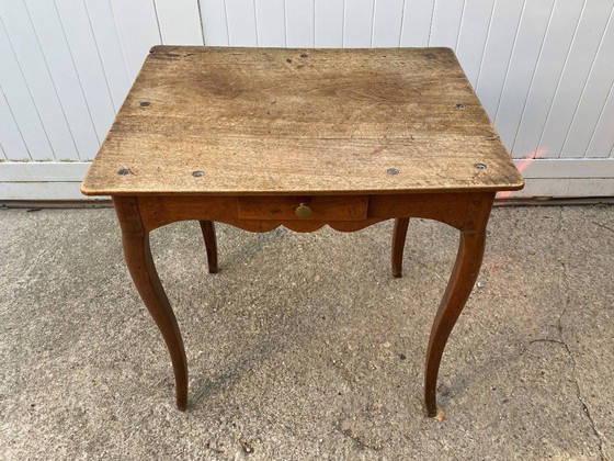 Image 1 of Schreibtisch aus Eiche 1 Schublade 65x52cm