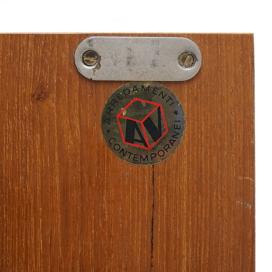 Image 1 of Librería con montantes de madera de AV Arredamenti Contemporanei, años 60