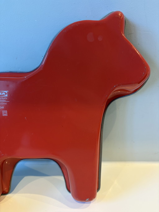 IKEA Drommar Dala torta di cavallo in scatola vintage retrò
