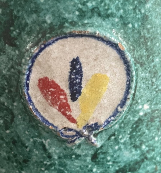 Image 1 of Guido Gambone pour de Bijenkorf - Vase vintage en céramique modèle 14/478