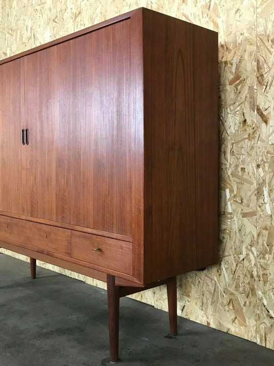 Image 1 of 60s 70s Sideboard Highboard Teak Arne Vodder Sibast Model 54 Design 60s