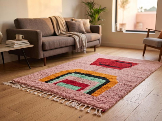 Image 1 of Handmade Moroccan Rug 250cm x 150cm