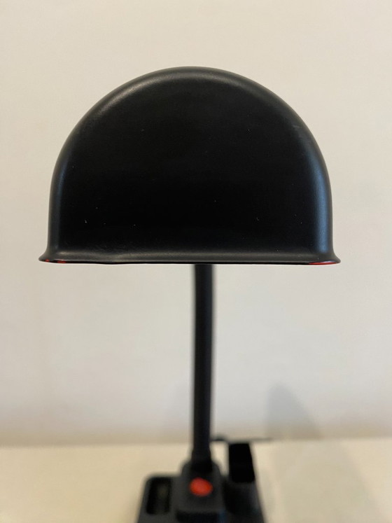 Lampe de bureau col de cygne vintage Veneta Lumi italienne, années 1980 – Metal, Plastic (photo 7 of 14)