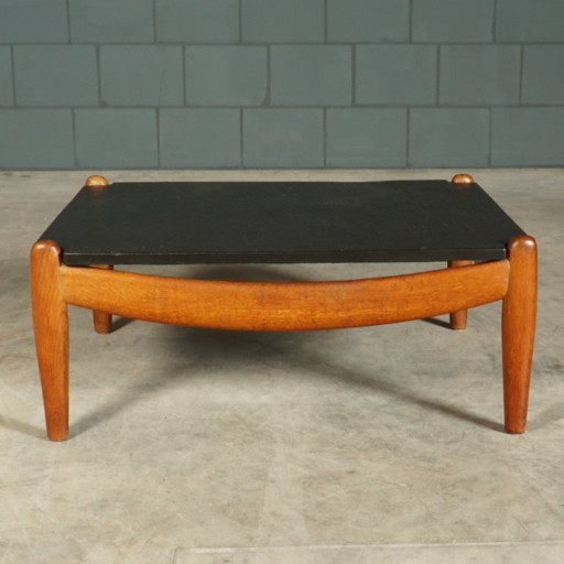 Vintage oak coffee table – Carl Straub – 1960s