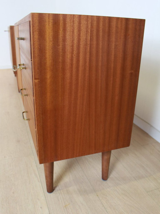 Image 1 of Sideboard-Set – Teakholz, 2-teilig.