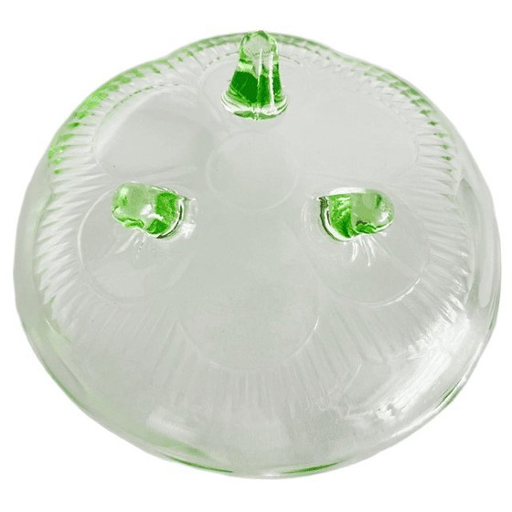 Vintage Green Glass Bonbon Dish Annagreen 1930s – Bowls (photo 4 of 6)