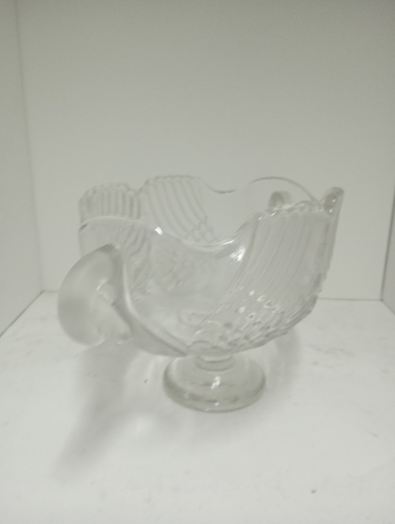 Image 1 of Frutero de cristal art déco Walther & sons