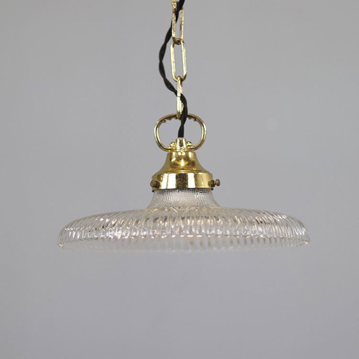 Lampada a sospensione Art Déco Holophane