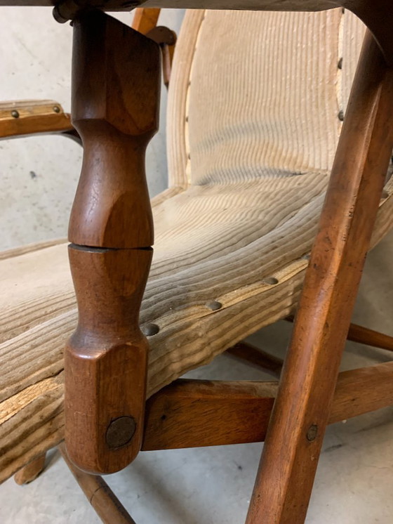 Image 1 of Sedia pieghevole militare inglese / sedia da campagna