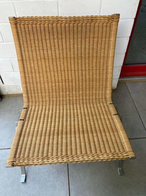 Poltrona Poul Kjaerholm PK22 Fritz Hansen