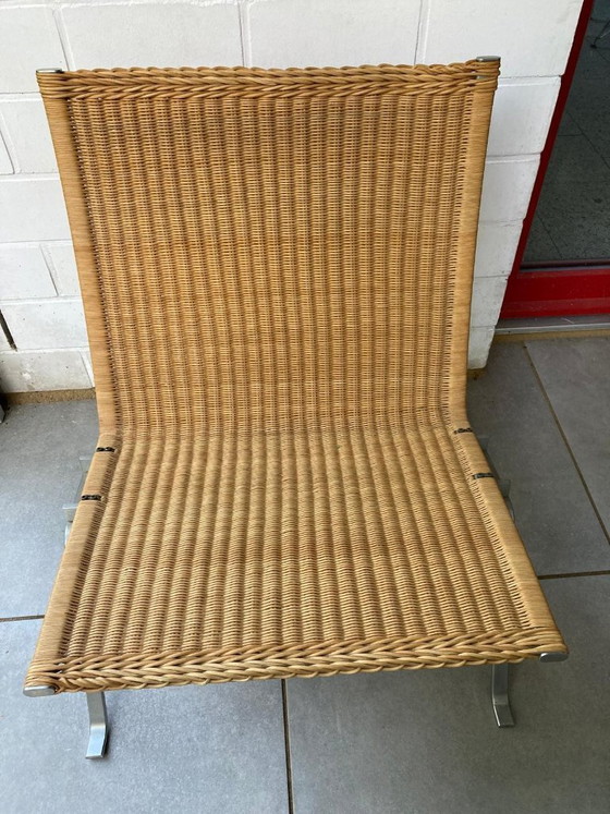 Image 1 of Poltrona Poul Kjaerholm PK22 Fritz Hansen