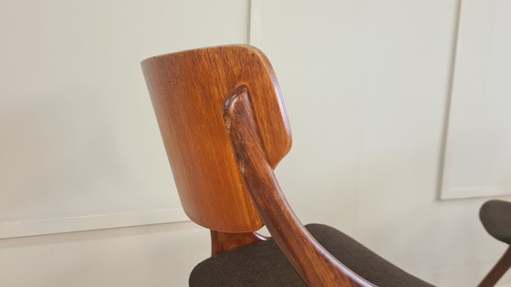 Image 1 of Danish Dining Chairs by Hovmand Olsen for Mogens Kold, 1960s
