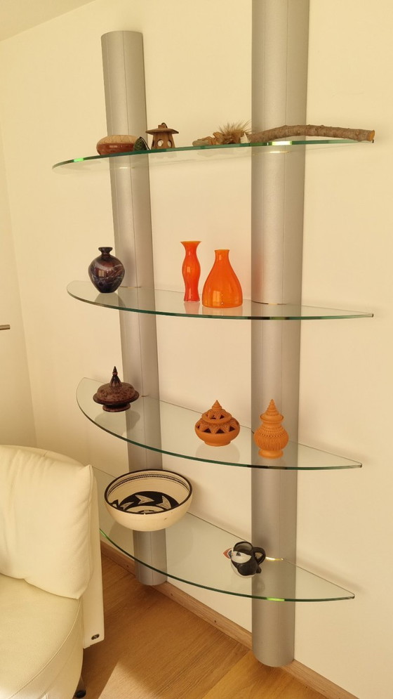 Image 1 of Pensile Matrix con ripiani in vetro.