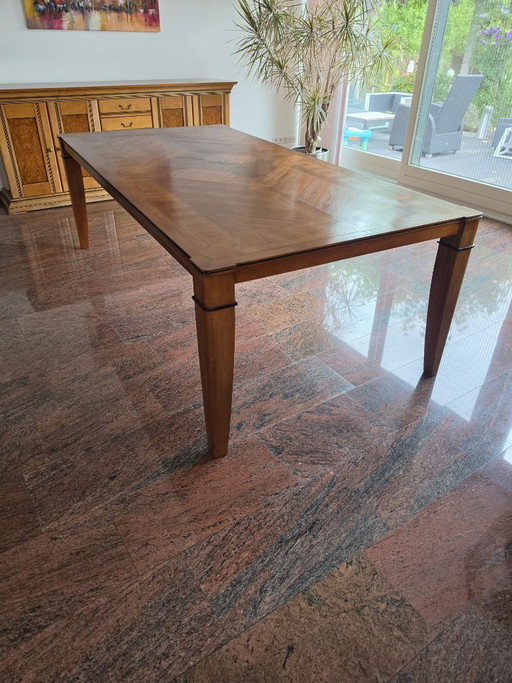Art Deco Eettafel Mahoniehout 240x120 cm – Jan Frantzen, Wood (photo 2 of 5)