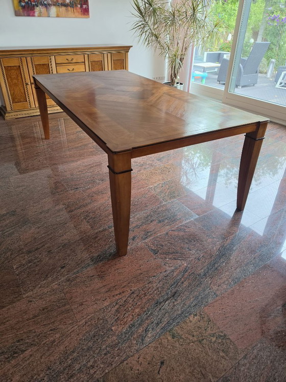 Art Deco Eettafel Mahoniehout 240x120 cm – Jan Frantzen, Esstische, Wood (photo 2 of 5)