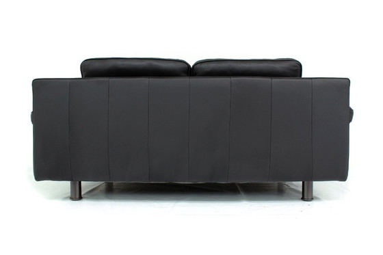 Image 1 of como nuevo! 1 de 2 ROLF BENZ 355 diseño clásico sofá con cuero de primera calidad en condiciones de exposición, RP. 4917 Euro, a