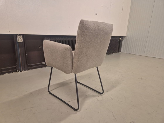 Image 1 of 2x Showroom Outlet - Eetkamerstoelen Dante - Teddy - Nieuw
