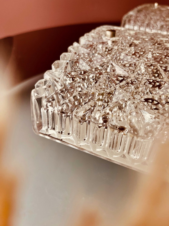 Image 1 of Set Hoffmeister Eisglas-Wandlampen