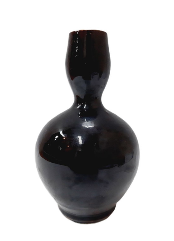 Image 1 of Brocca vintage in ceramica smaltata 18 cm