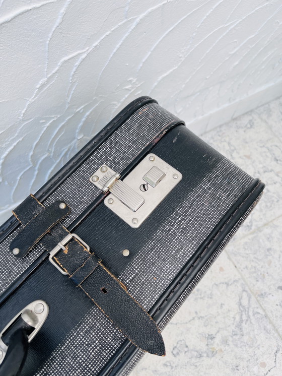 Image 1 of Koffer aus Karton Grau meliert