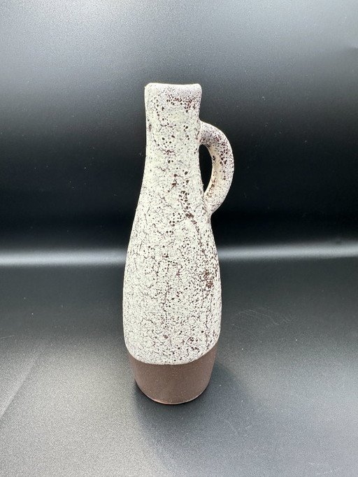 Strehla Fat Lava Vase GDR