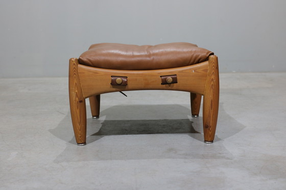 Image 1 of Sheriff Loungestoel met Ottoman van Sergio Rodrigues voor ISA