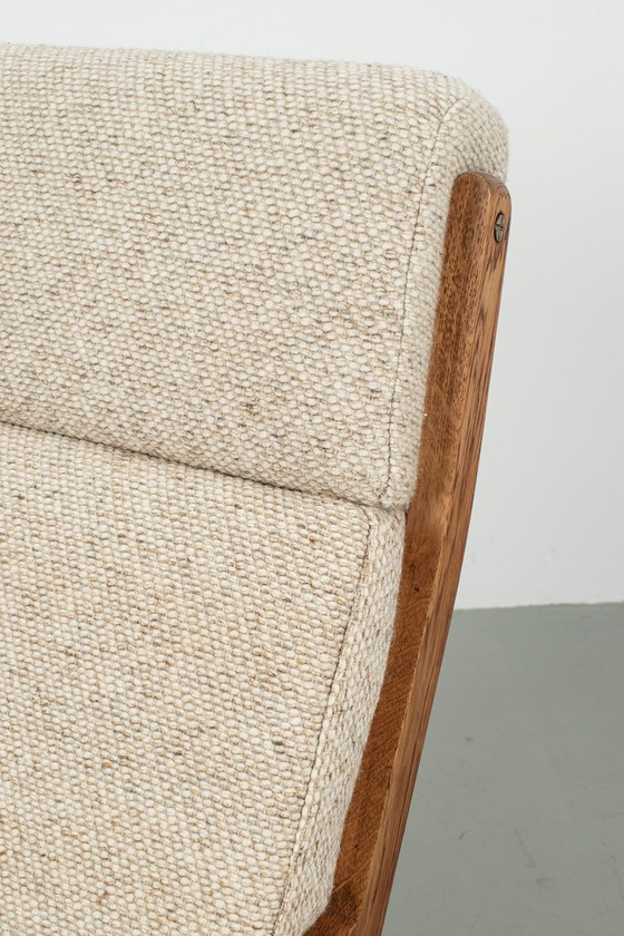 Image 1 of Hans Wegner GE 290 fauteuil met voetenbank