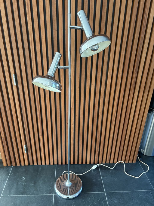 Vintage Flopor lamp, chroom