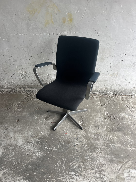 Image 1 of Fritz Hansen FH3605 Drehstuhl – 1970er