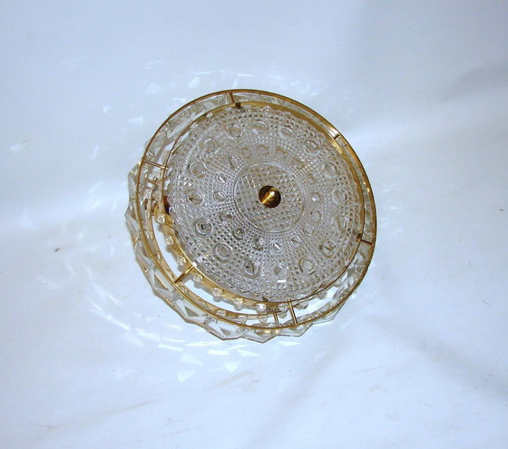 Image 1 of Kristall-Hängeleuchte Proj. Carl Fagerlund für Orrefors, Schweden, 1960er Jahre