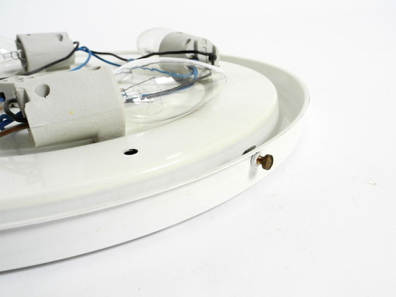 Image 1 of Stunning 1960s illuminated Limburg crystal glass wall mirror