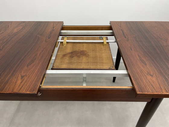 Image 1 of Table de salle à manger extensible vintage en palissandre