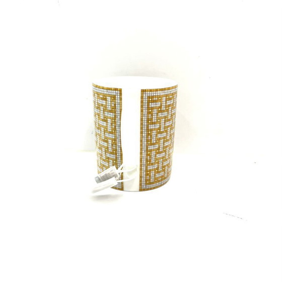 Image 1 of Tazza in porcellana HERMÈS Mosaique au 24 Mosaico Oro con scatola