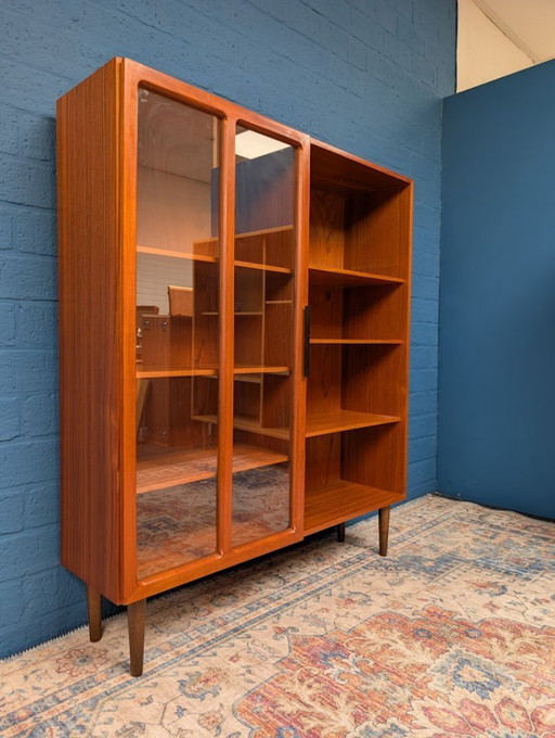 Vitrine vintage, Ib Kofod Larsen pour Faarup Møbelfabrik, ajren 60