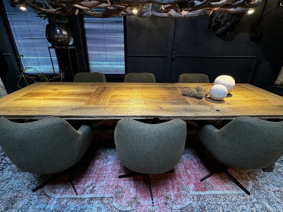 Image 1 of 6x Eetkamerstoel | PMP model Fred | Draaibaar