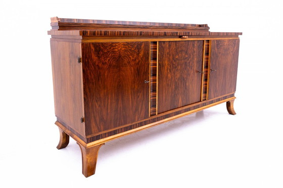 Image 1 of Chest of drawers - Art Deco buffet, Poland, 1940s.