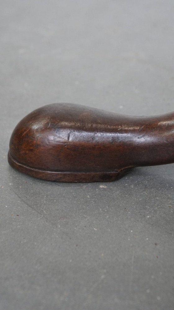 Image 1 of Antiker englischer Vogelkäfig mit drehbaren Beinen und kippbarer Tischplatte aus dem 18.