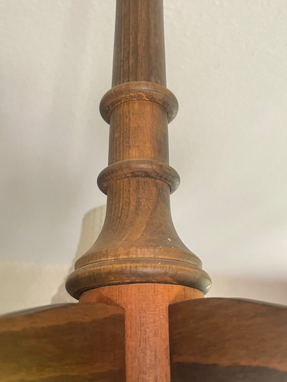 Image 1 of Art Deco Holzkronleuchter