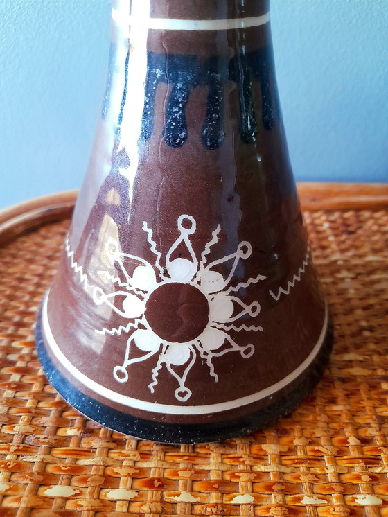 Image 1 of 1960s ceramic candlestick