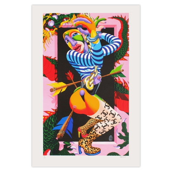 Image 1 of Didier CHAMIZO San Sebastián (Homenaje a Jean-Paul Gaultier) Litografía firmada