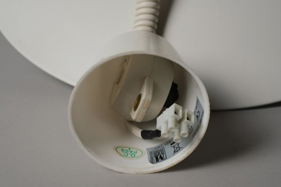 Markslöjd Mehrschichtige Pendelleuchte, weiß lackiert, skandinavische moderne Beleuchtung der 1990er Jahre, (photo 12 of 12)