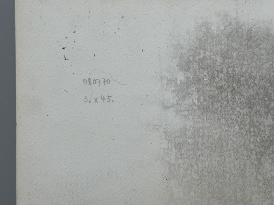 Image 1 of Eugene Eechaut (1928-2019) - Tusche-Diptychon (1970)