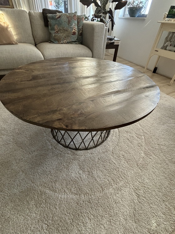 Image 1 of  Industriële salontafel d93, h45