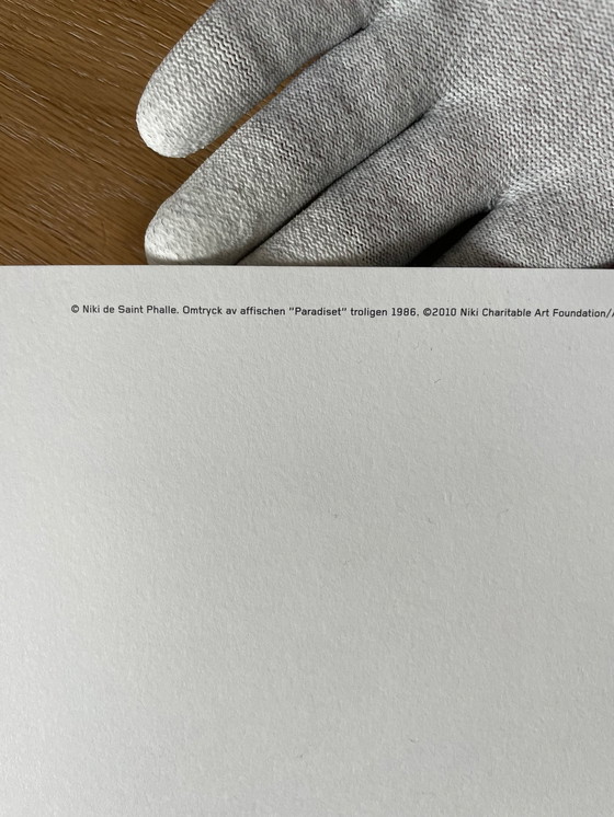 Image 1 of Niki de Saint Phalle (1930-2002), The Paradiset, 1986, Copyright Niki Charitable Art Foundation/ADAGP/BUS, Gedrukt in Zweden