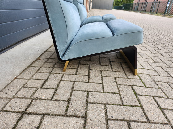 Image 1 of Baxter - Sedia Greta in pelle Kashmir - set da 2
