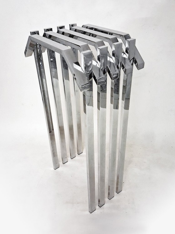 Decoratieve zuil interieur object display – Metal, Vintage (photo 7 of 15)