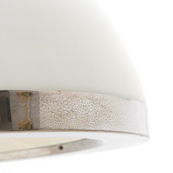 Image 1 of Opaline glazen kroonluchter van Pia Guidetti Crippa voor Lumi, 1970