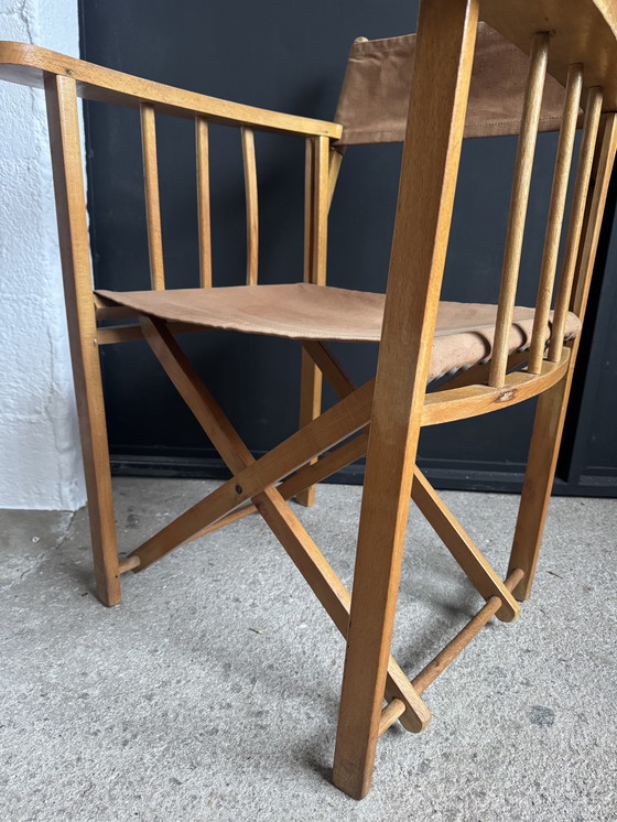 Image 1 of 1950s director's chair